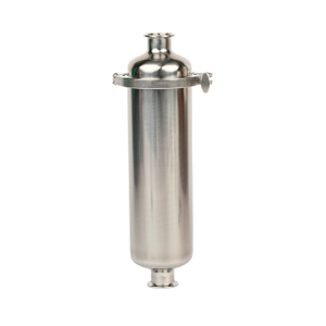 Stainless Steel Sanitary Inline Type Pipe Filter Strainer For Water 