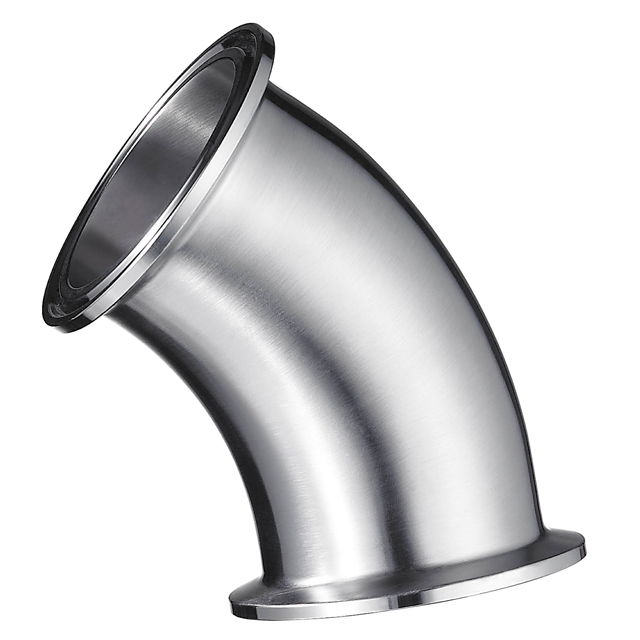 Stainless Steel Large Diameter 3A-L2KS 45 Degree Welded Elbow