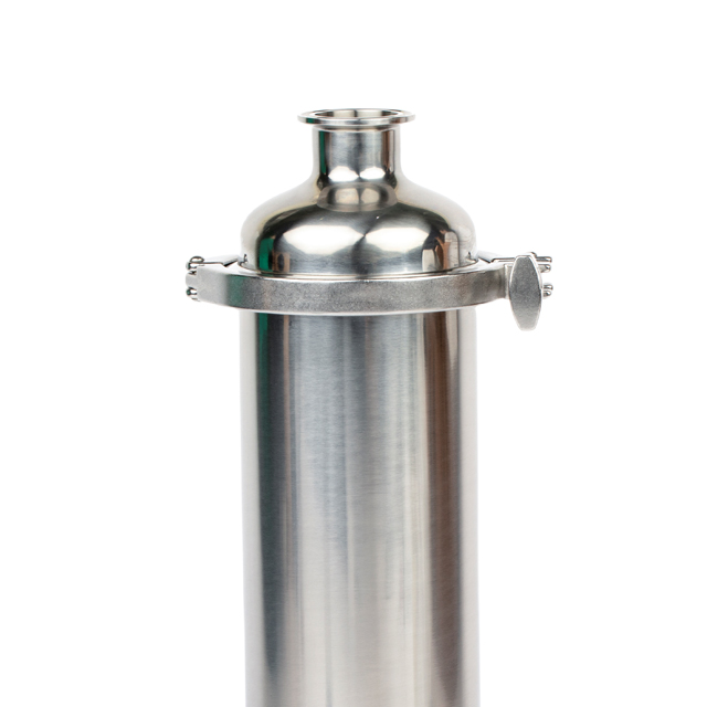 Stainless Steel Sanitary High-Temperature In Line Filter for Milk Water