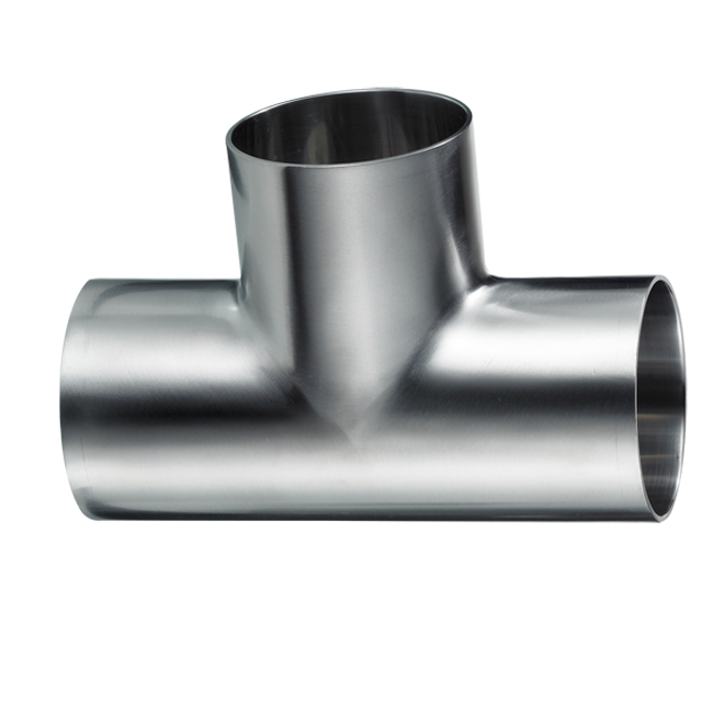 Stainless Steel Sanitary D7W Pull Reducing Tee For Food Industry