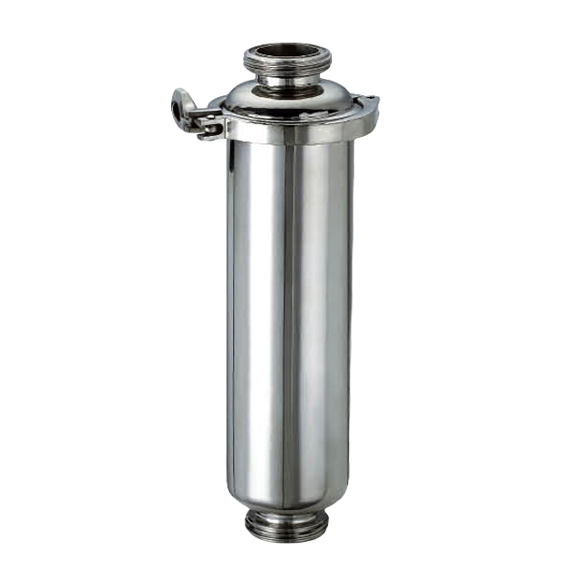 Stainless Steel Sanitary Single Core High Flow In Line Filter 