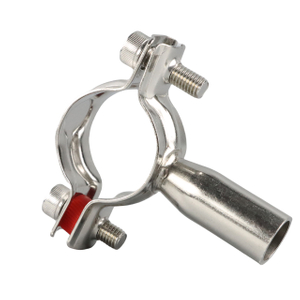 Stainless Steel Adjustable Round Pipe Clamp Clip Support