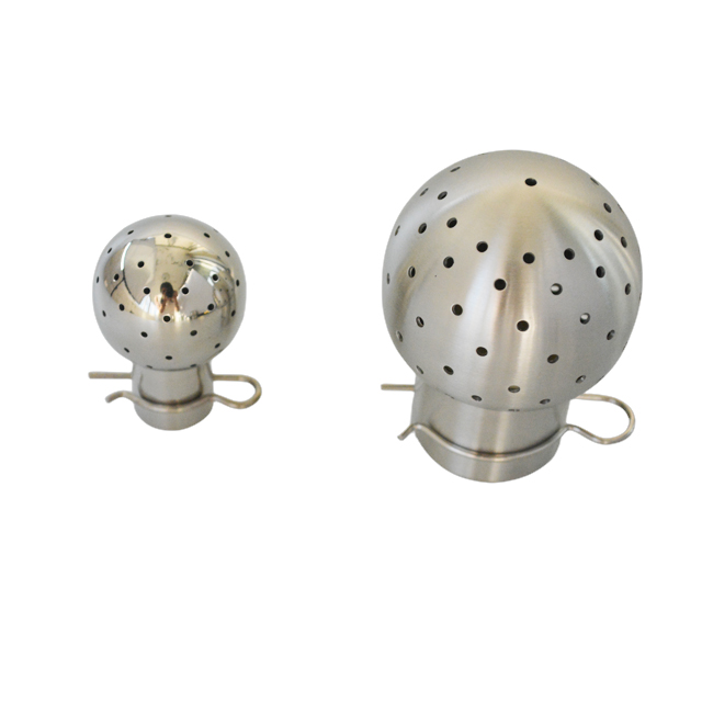 SS304 Sanitary Welded Matte Spray Ball with Pin Ends 