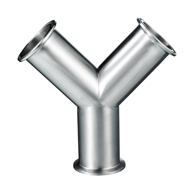 Stainless Steel Hygienic Corrosion Resistant ISO-7W ISO/IDF Tubing Tee