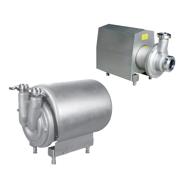 Stainless Steel Sanitary tank cleaning self suction pump for beverage