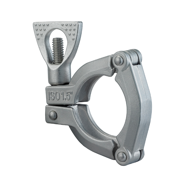 Stainless Steel Heavy Duty Tri Clover Clamps with Adjustable