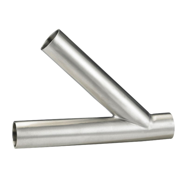 Stainless Steel Sanitary D7W Pull Reducing Tee For Food Industry