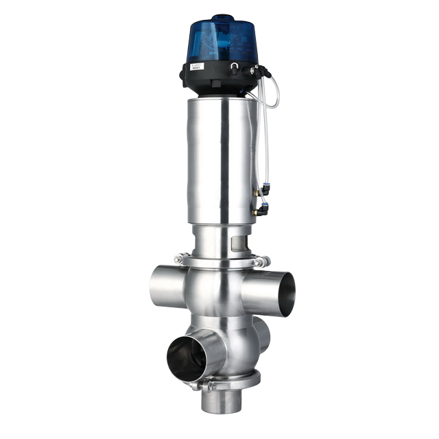 SS Sanitary Unique Mixproof Valve without Contamination 