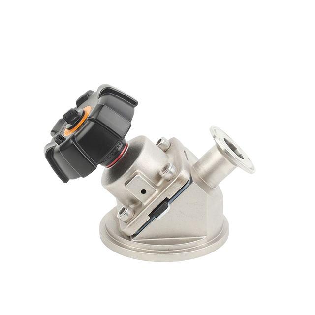 Sanitary Processing Industry SS316L Quick Release Thread Bottom Outlet Valve