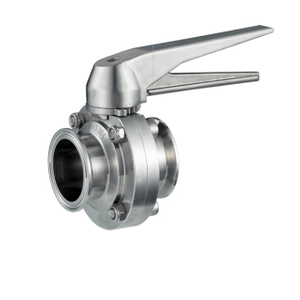 Sanitary Stainless Steel High Performance DIN Manual Butterfly Valve