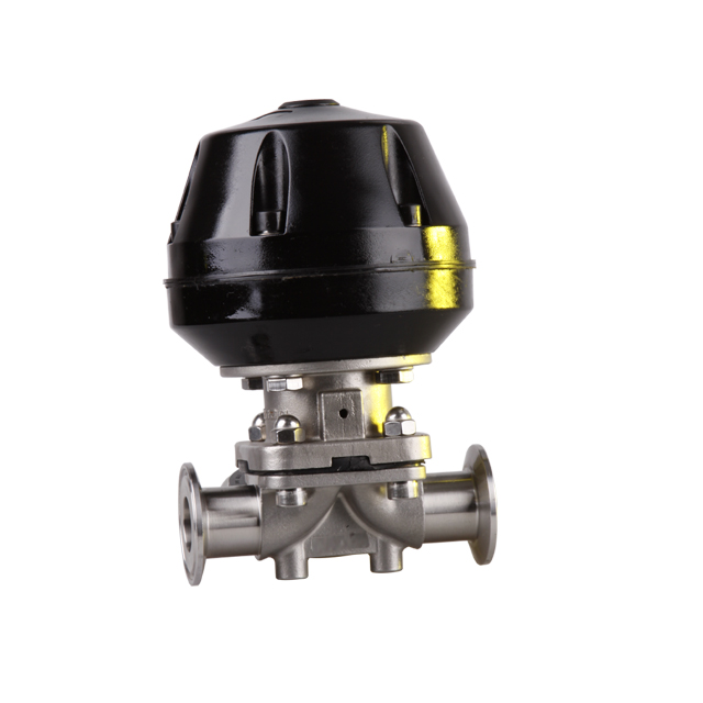Stainless Steel Sanitary Adjustable Aseptic Diaphragm Valve for Water