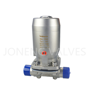Stainless Steel Sterile High Purity DIN Diaphragm Control Valve