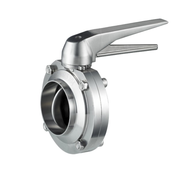 Top Quality Stainless Steel Food Grade VBN Butterfly Valve
