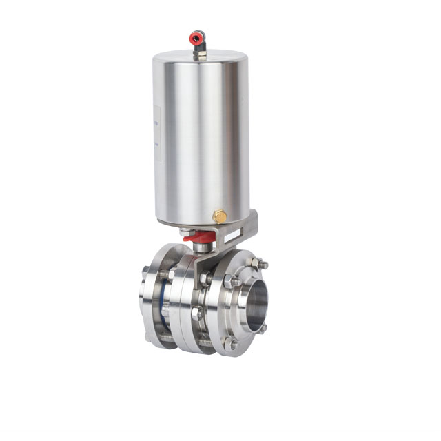Sanitary Grade Quick Loading Manual VBN Butterfly Valve for Brewing