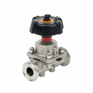 Stainless Steel Adjustable Quick Install Aseptic Diaphragm Valve
