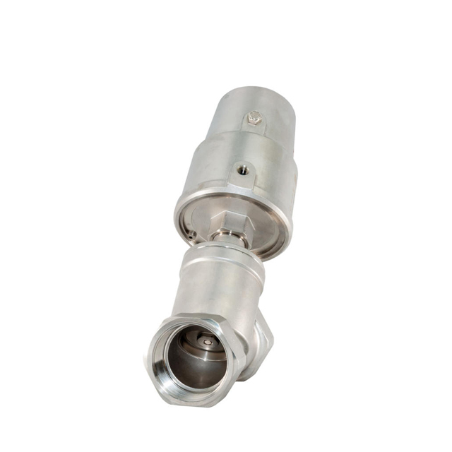 Stainless Steel Hygienic Steam Angle Seat Valve for Food