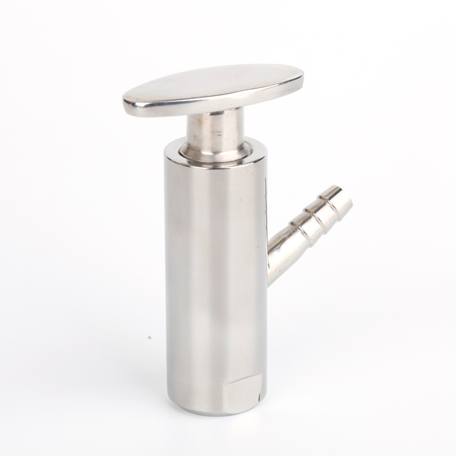 Stainless Steel Manual Microbial Clamped Liquid Sampling Valve 