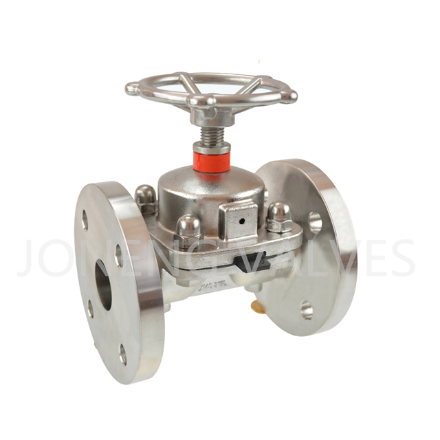 Stainless Steel Sterile Ultra Pure Pneumatic Diaphragm Valve