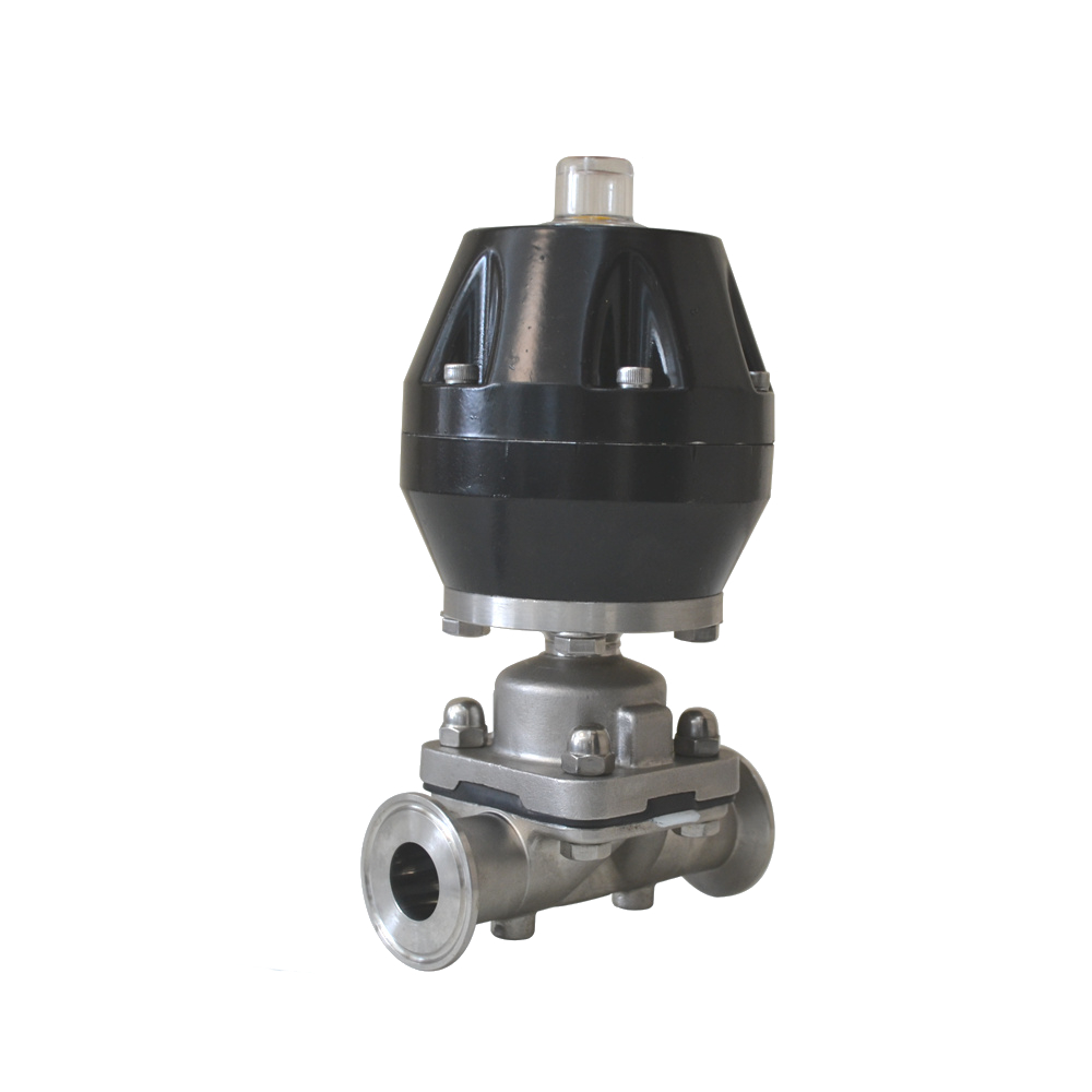Stainless Steel Weld Pneumatic Direct-way Diaphragm Valve