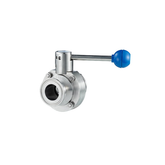 SS316L Sanitary Vacuum Aseptic Compatible Butterfly Valve