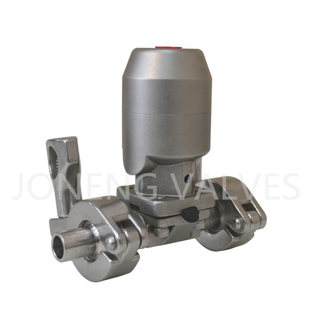 Stainless Steel Sanitary Aseptic Ultra Clean Direct-way Diaphragm Valve